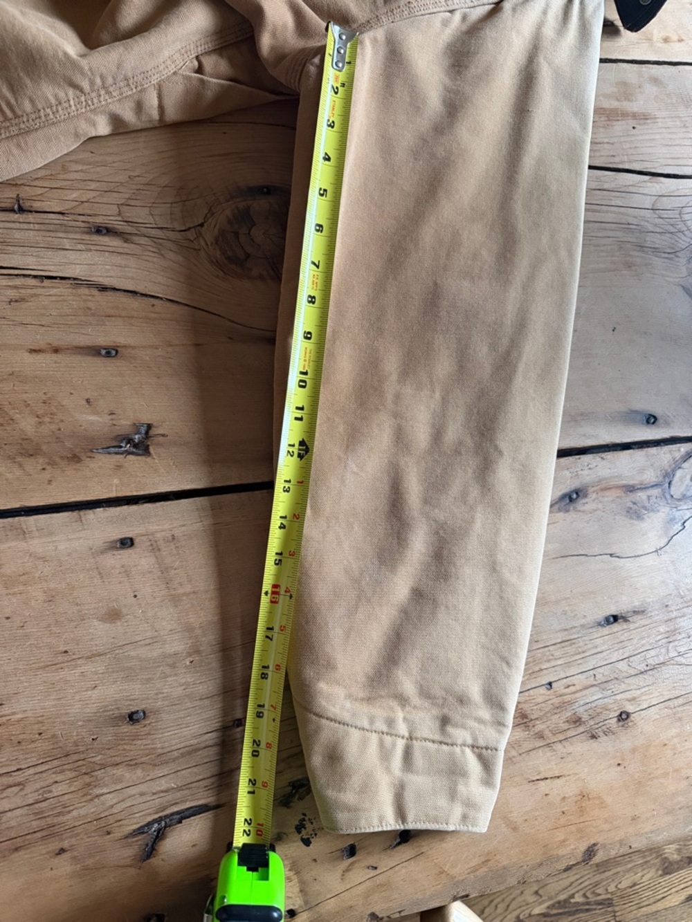 Carhartt Tan Blanket Lined Canvas Jacket with Hood - Picture 10 of 14